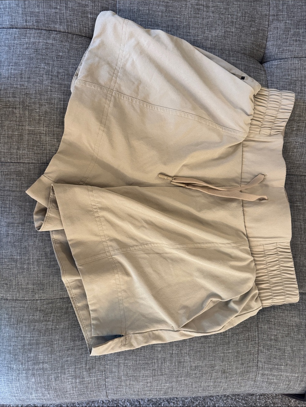 all in motion Beige Elastic Waist Shorts